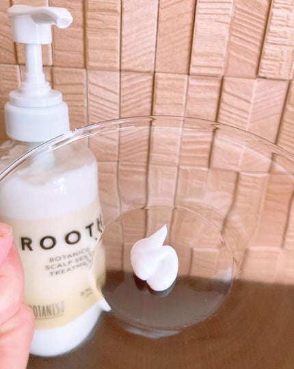 ルース ボタニカルスカルプセラム シャンプー・トリートメント(ストレート)/BOTANIST/市販シャンプーを使ったクチコミ(3枚目)