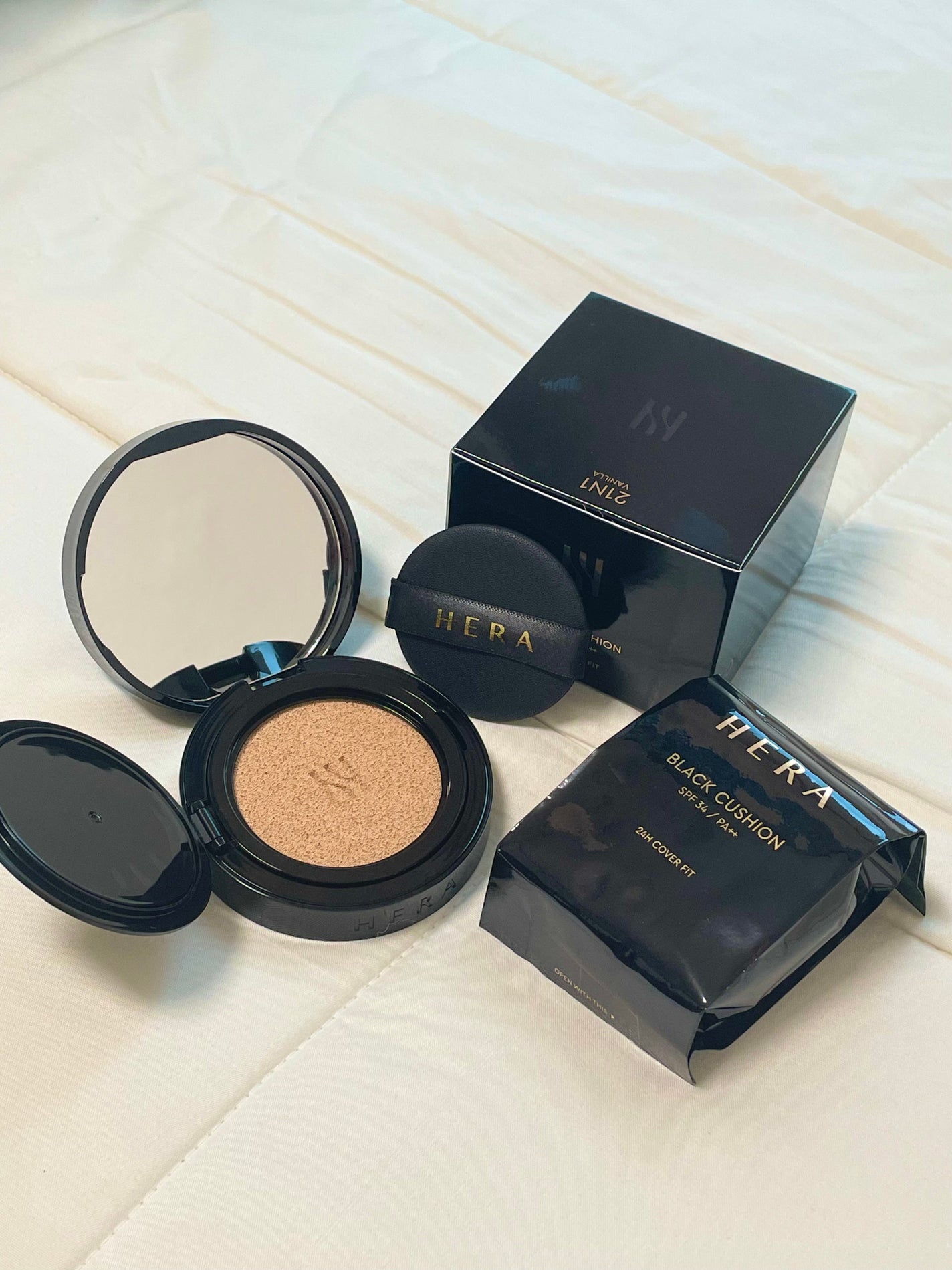 ブラック クッション/HERA/クッションファンデーションを使ったクチコミ(3枚目)