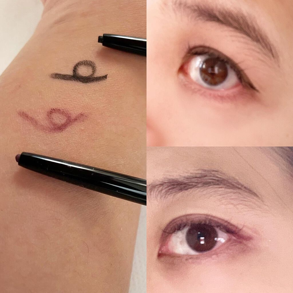 パワーアイズ ウォータープルーフライナー/ブリリアージュ/ペンシルアイライナーを使ったクチコミ（2枚目）