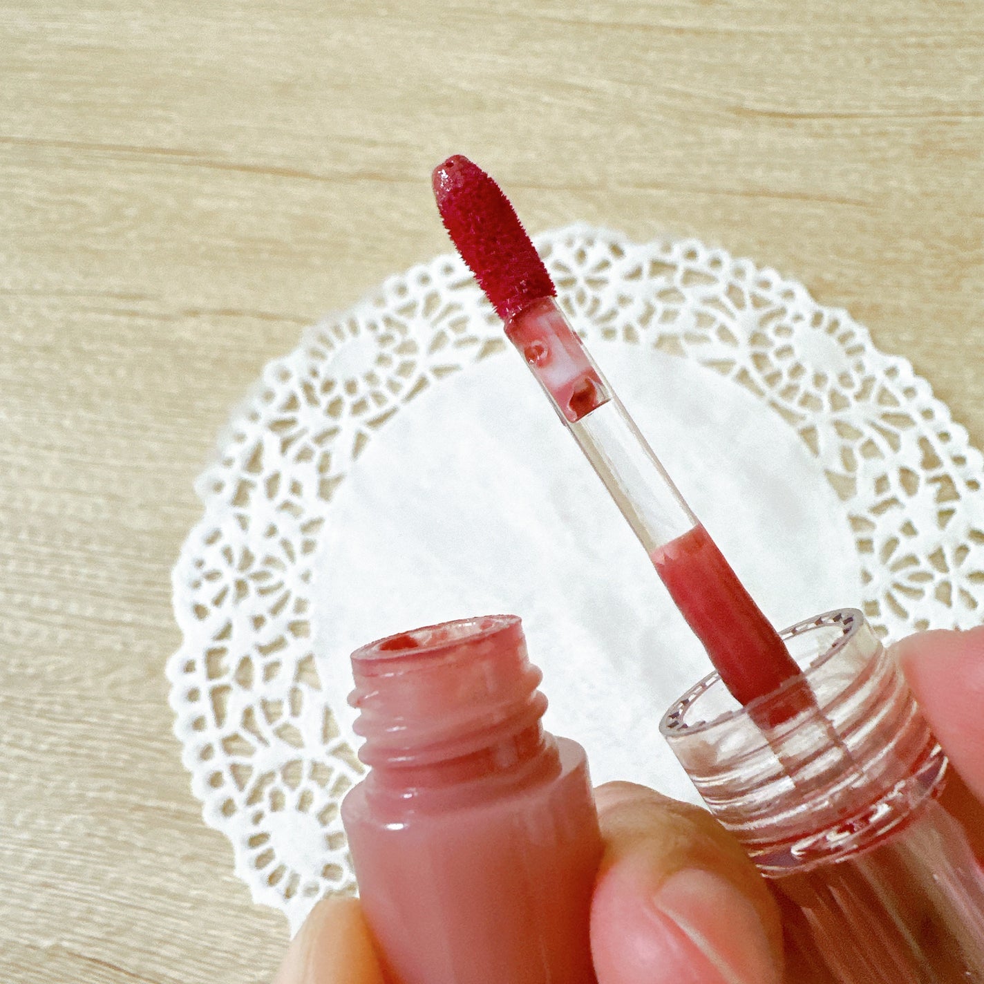 ニュアンスラップティント/Fujiko/リップティントを使ったクチコミ(4枚目)