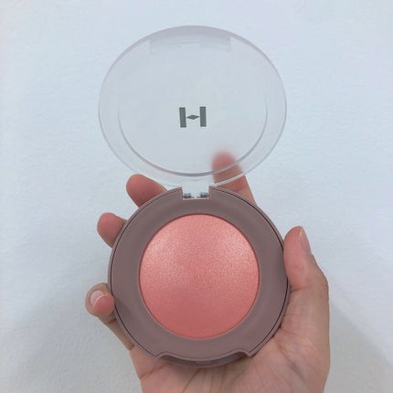 トゥルーディメンショングロウチーク/hince/パウダーチークを使ったクチコミ(2枚目)