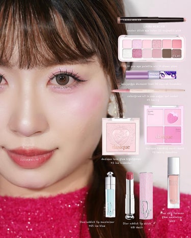 #motd #今日のメイク 💖🍓

使用コスメ
▪️colorgram オールインワン涙袋メーカー 05 berry
▪️LAURA MERCIER キャビアスティックアイカラー 33 マグネティックピ