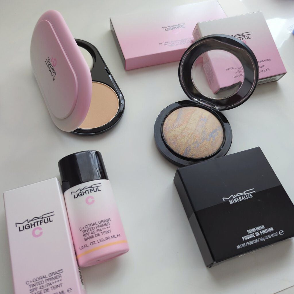 ライトフル C+ティンティッド プライマーSPF45(PA++++)/M・A・C/化粧下地を使ったクチコミ(4枚目)