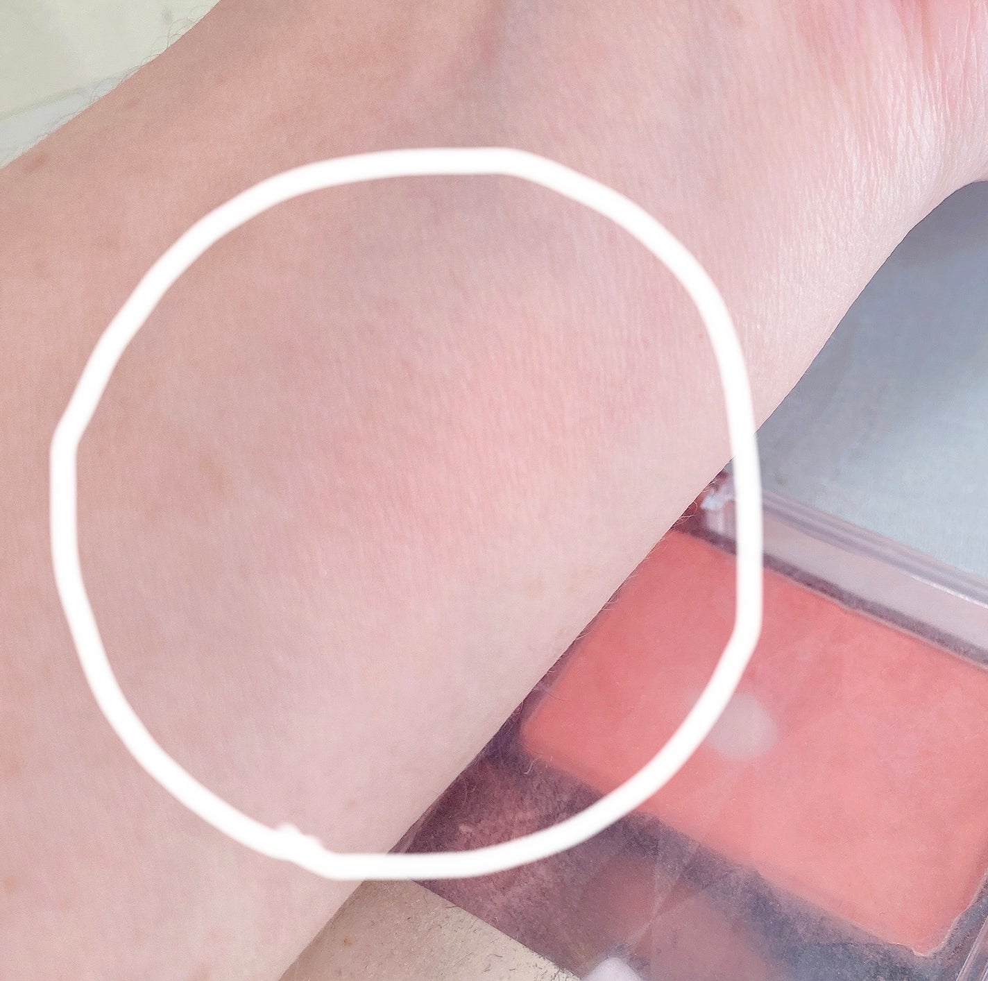 ブライトアップチークN/media/パウダーチークを使ったクチコミ(2枚目)