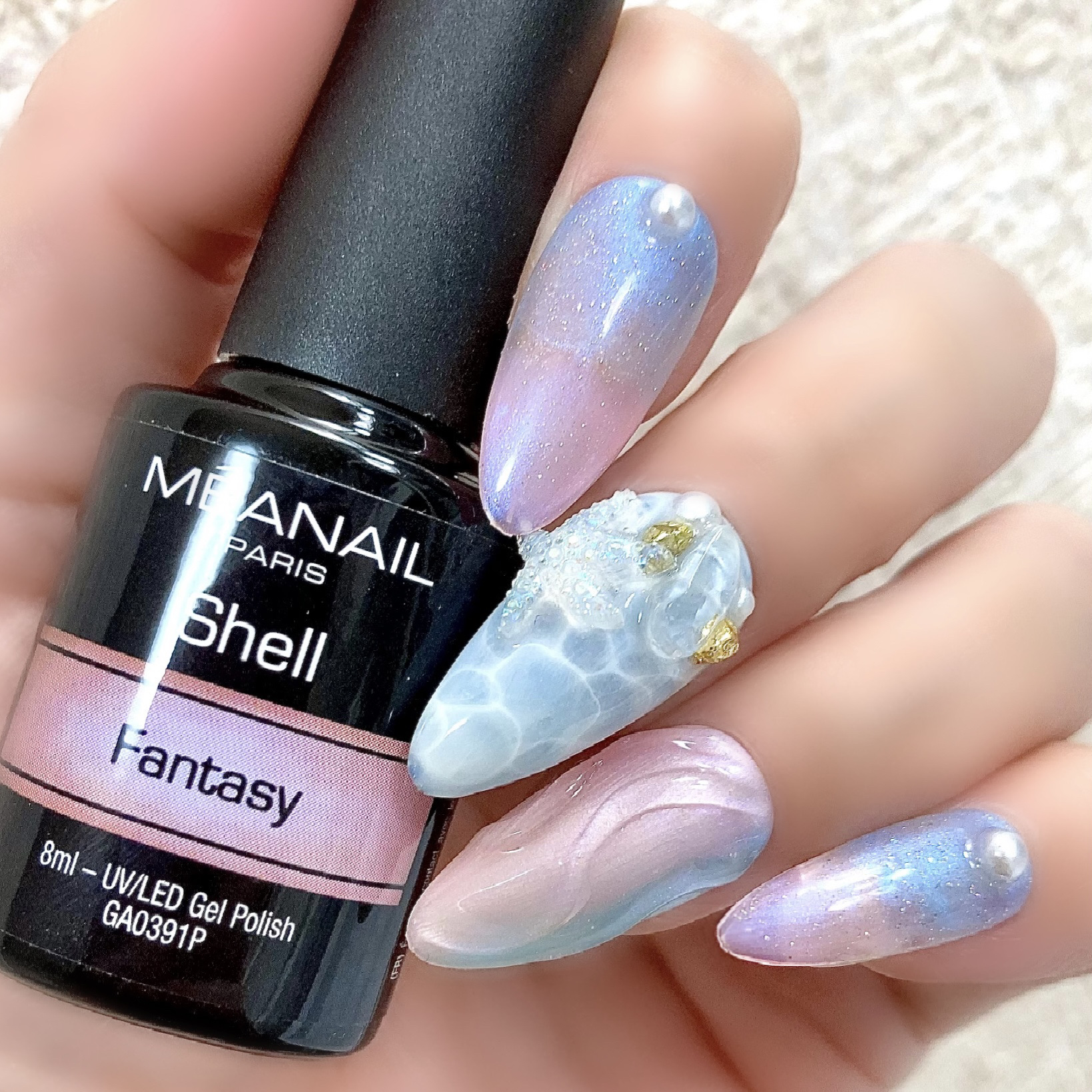 クリアアイシングジェル/セリア/ジェルネイルを使ったクチコミ（2枚目）