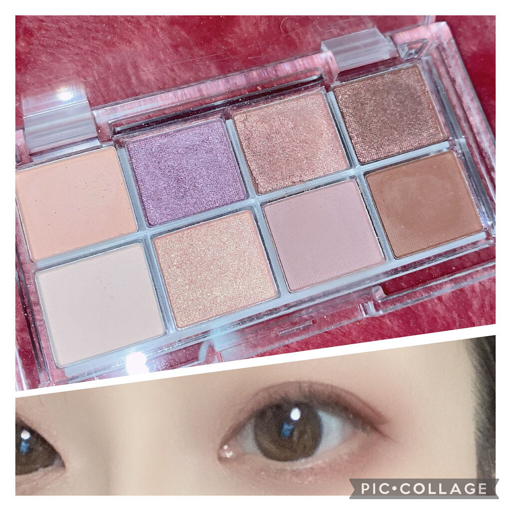 AC8カラーアイパレット/セリア/アイシャドウパレットを使ったクチコミ（3枚目）