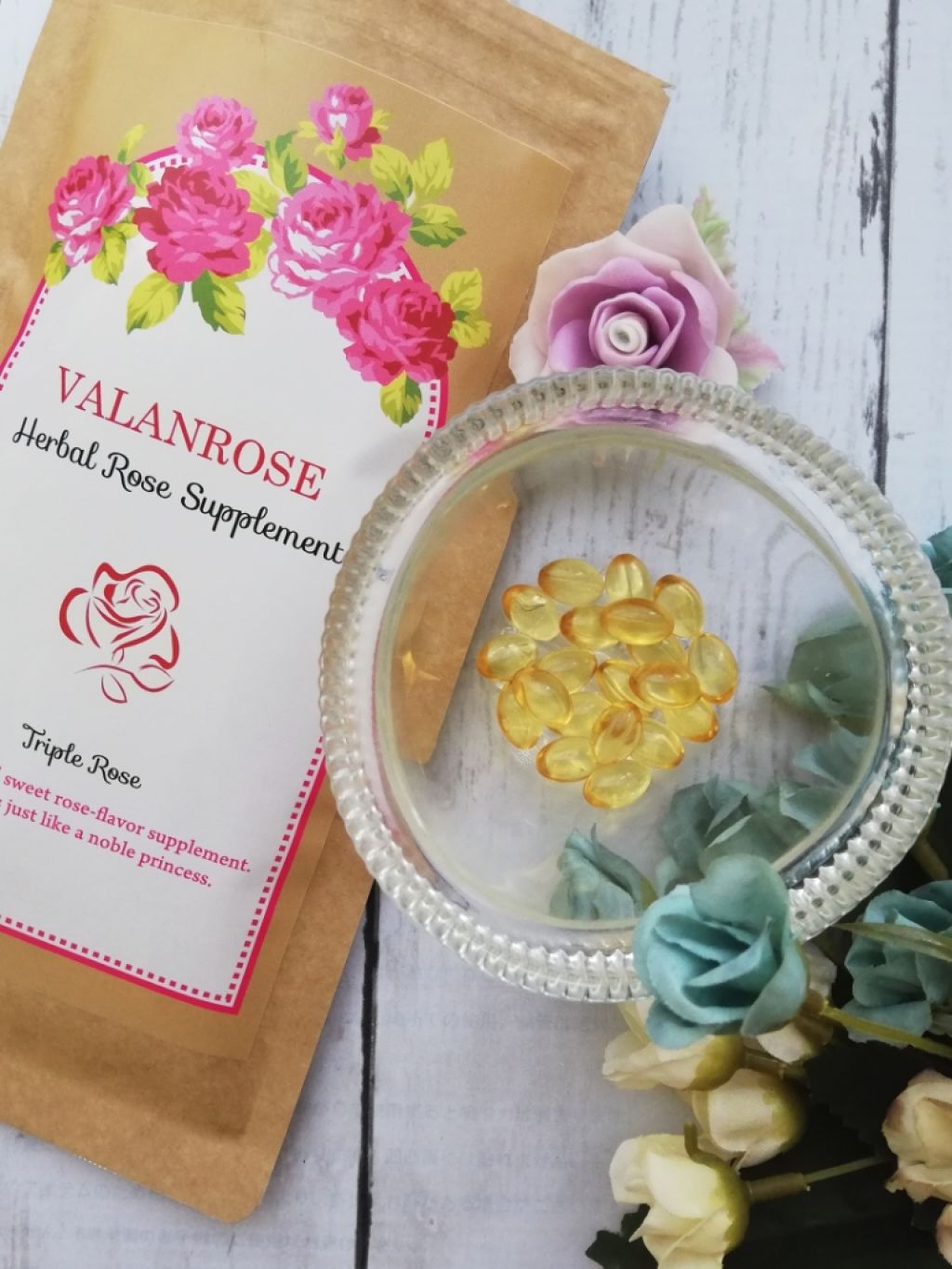 ハーバルローズサプリメント/VALANROSE/美容サプリメントを使ったクチコミ（1枚目）