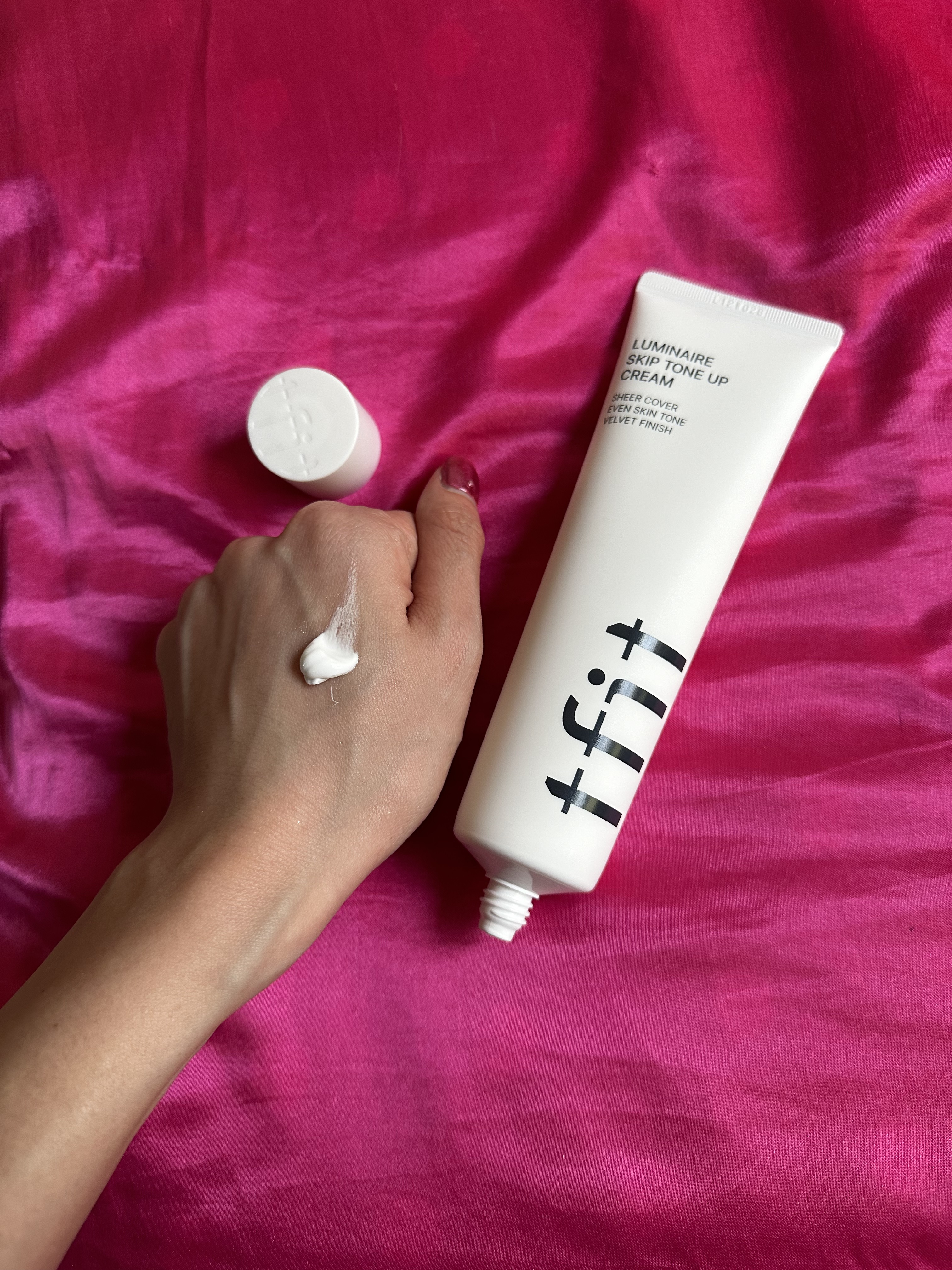 ルミネールスキップトーンアップクリーム/TFIT/化粧下地を使ったクチコミ（1枚目）