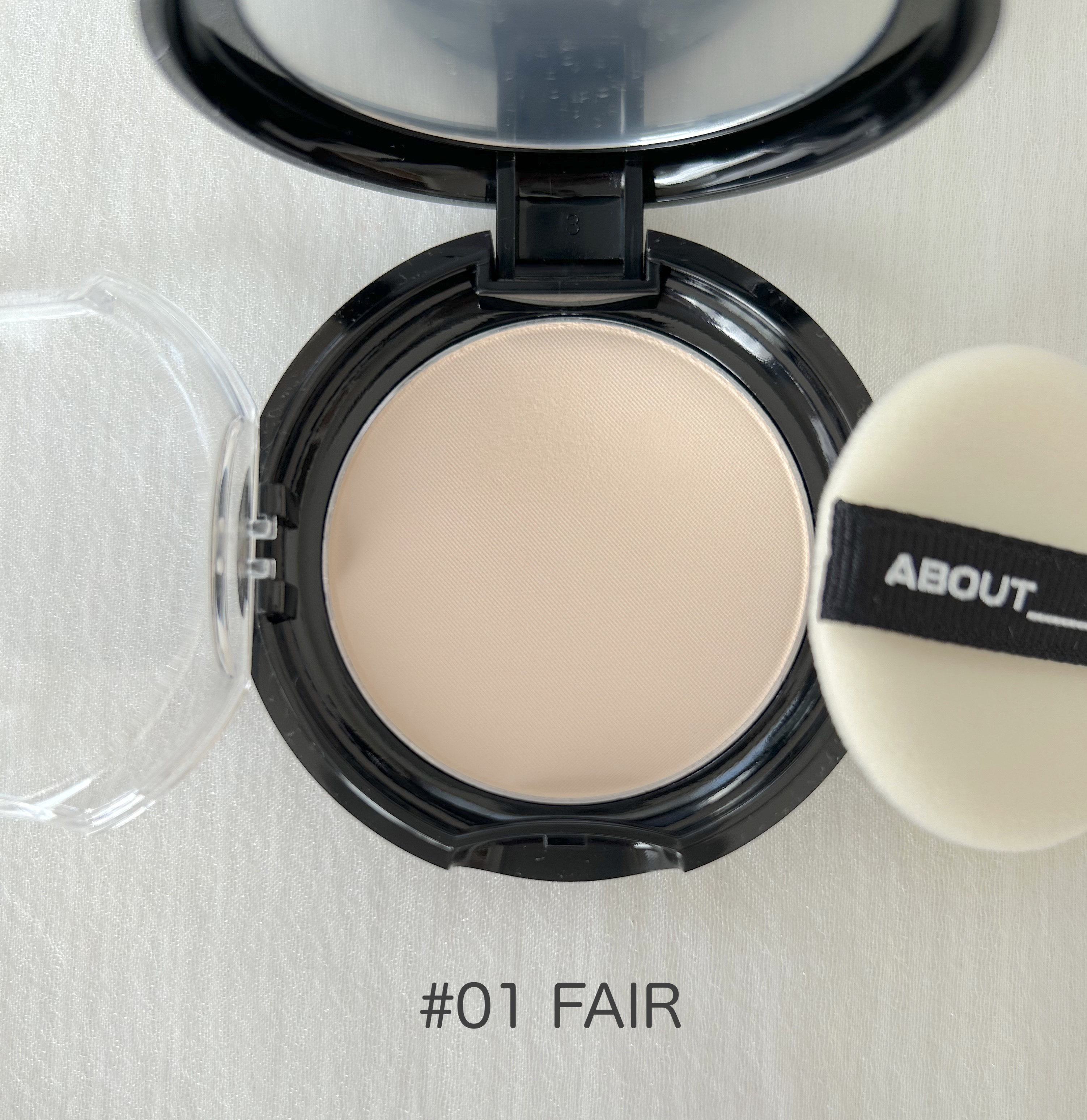 ブラーパウダーパクト 01 フェア/ABOUT TONE/プレストパウダーを使ったクチコミ（2枚目）