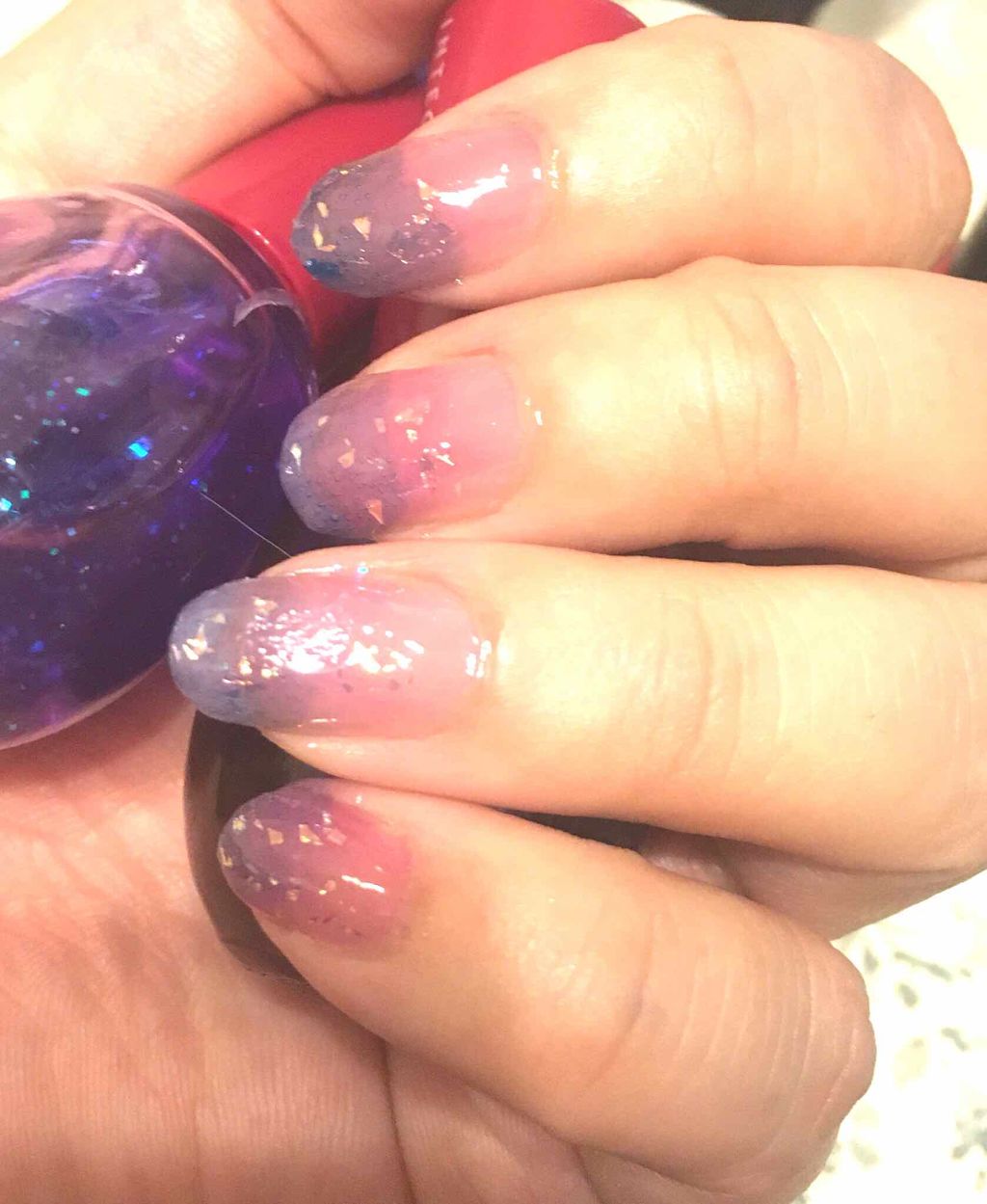 ジェルドロップネール/インテグレート/マニキュアを使ったクチコミ（1枚目）