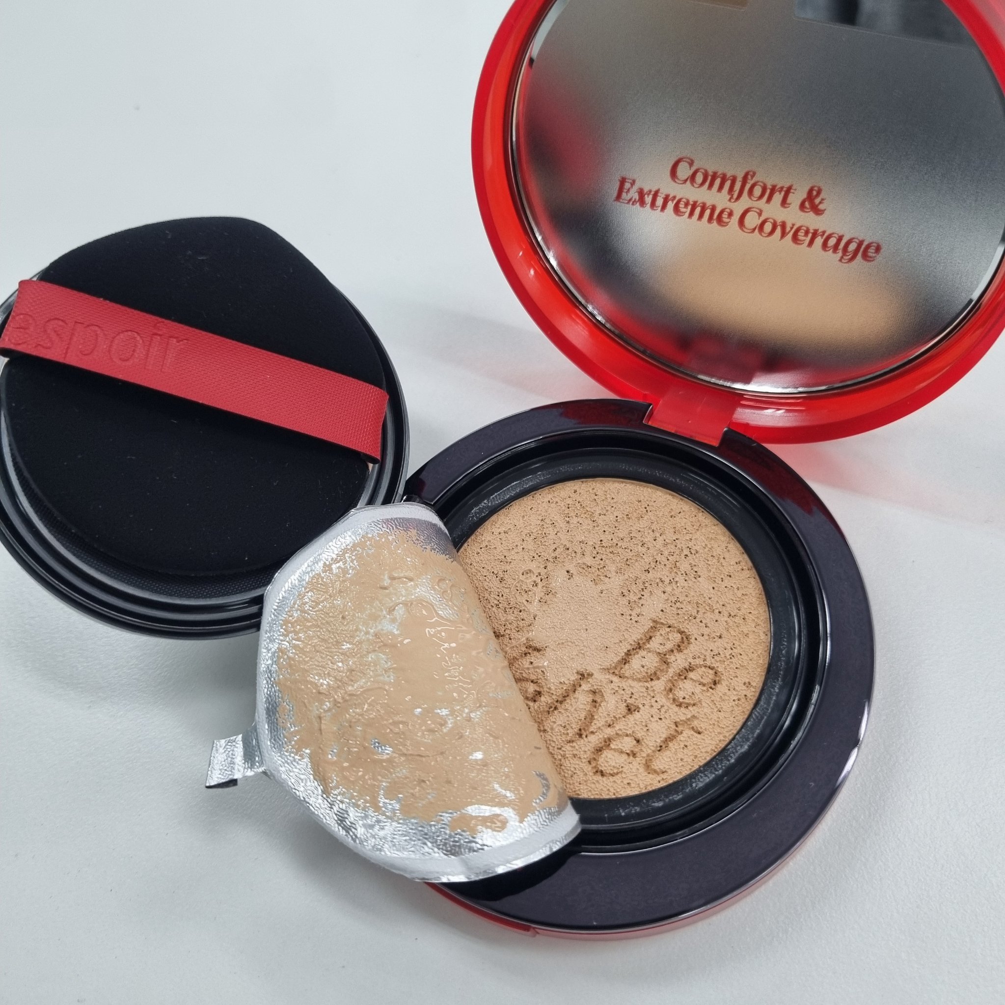 ビーベルベットカバークッション/espoir/クッションファンデーションを使ったクチコミ（2枚目）