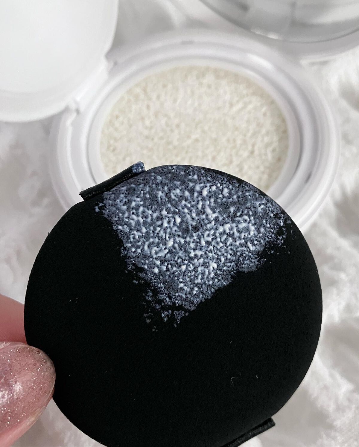 アディクション スキンケアUV タッチアップ クッション 001 Translucent/ADDICTION/クッションファンデーションを使ったクチコミ（3枚目）