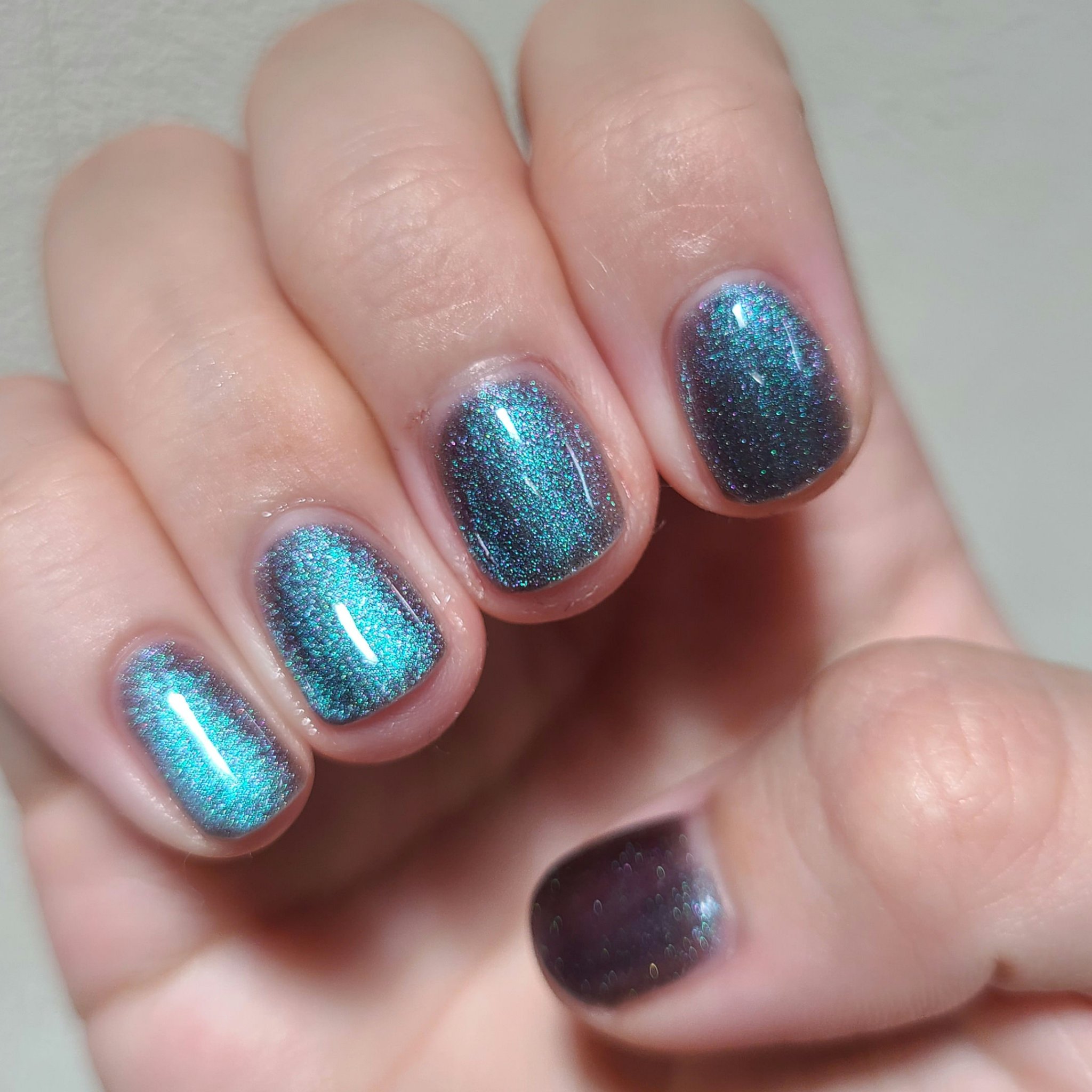 Re:gel カメレオンマグネットジェル/Beach/ジェルネイルを使ったクチコミ（1枚目）