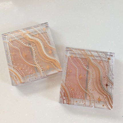 グリッタースノー フェイスパレット/ETUDE/パウダーハイライトを使ったクチコミ(3枚目)