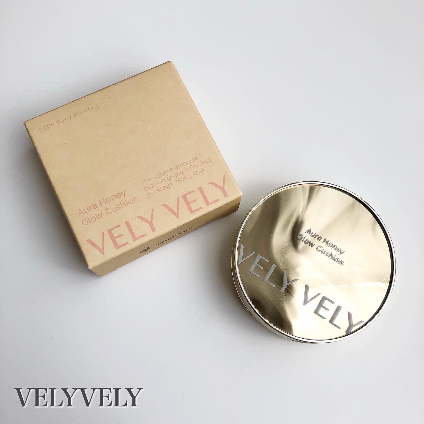 はちみつツヤ肌クッションファンデ/VELY VELY/クッションファンデーションを使ったクチコミ（1枚目）
