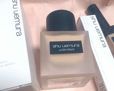 アンリミテッド ラスティング フルイド/shu uemura/リキッドファンデーションを使ったクチコミ（1枚目）