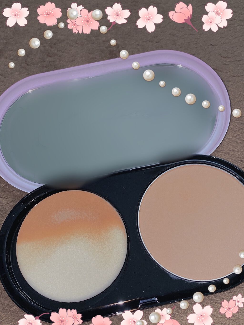 ライトフル C３ ナチュラル シルク パウダーファンデーション NC30/M・A・C/パウダーファンデーションを使ったクチコミ（2枚目）