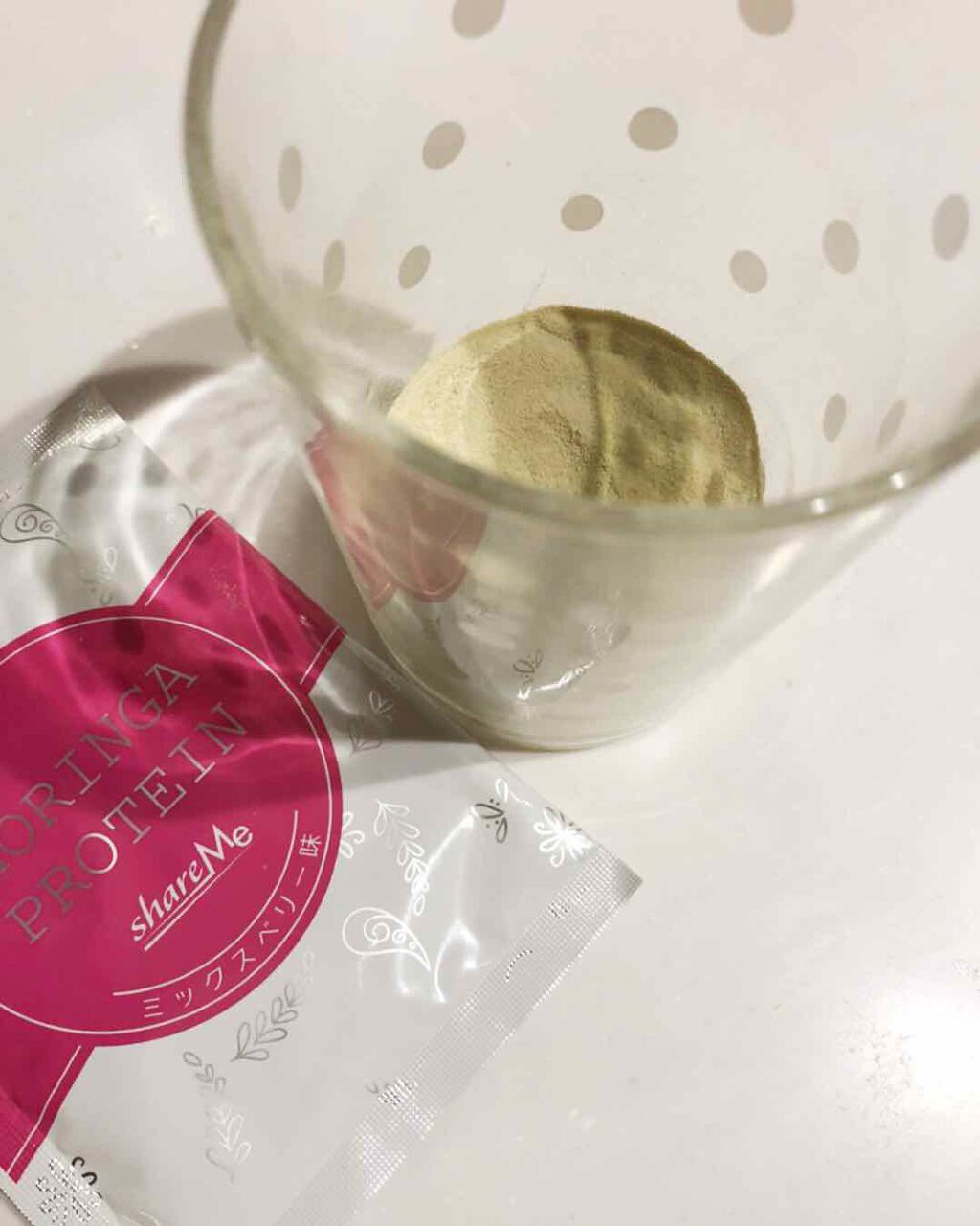 モリンガプロテイン/shareMe/ソイプロテインを使ったクチコミ（3枚目）