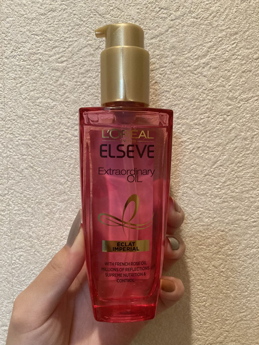 エクストラオーディナリー オイル エクラアンペリアル 艶髪オイル/ロレアル パリ/ヘアオイルを使ったクチコミ（2枚目）