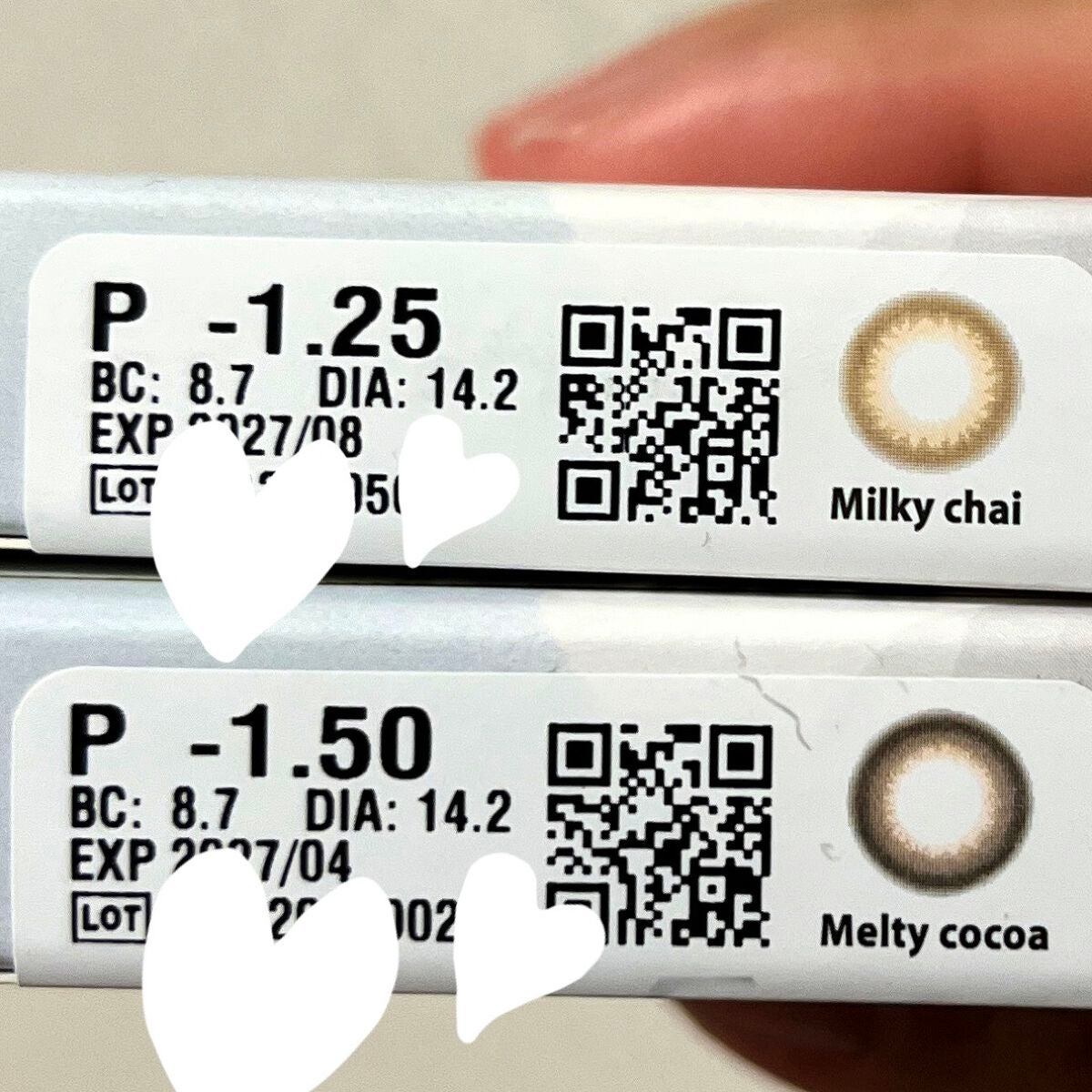 Chu's me BLUE LIGHT SAVE 1day/Chu's me/カラーコンタクトレンズを使ったクチコミ(2枚目)