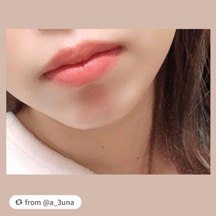 ビビッドコットン インクティント/innisfree/口紅を使ったクチコミ(4枚目)