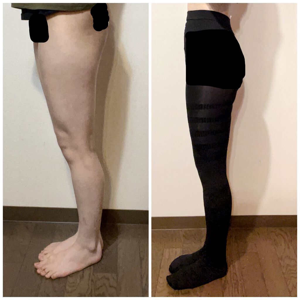 スリムタイツ/BELMISE/着圧ソックス・レギンスを使ったクチコミ（3枚目）