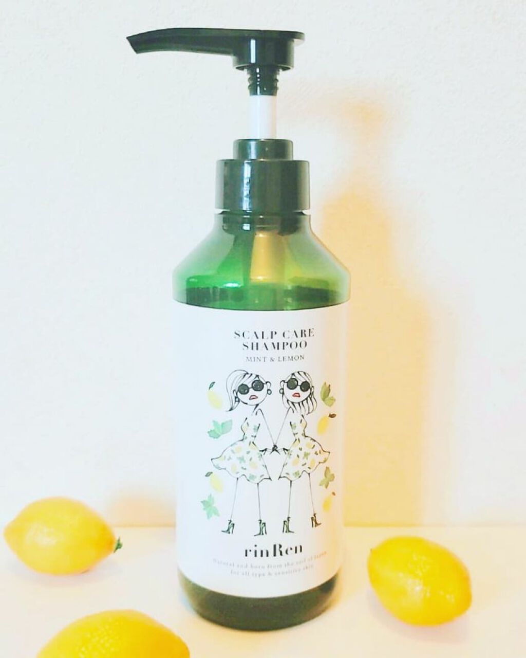 レメディアル シャンプー／トリートメント ミント＆レモン/rinRen（凛恋）/市販シャンプーを使ったクチコミ（1枚目）