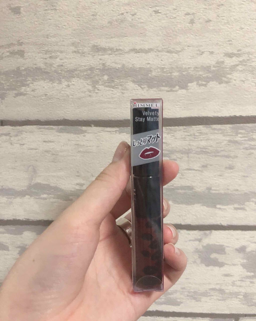 ベルベティ ステイ マット/リンメル ロンドン/口紅を使ったクチコミ（1枚目）