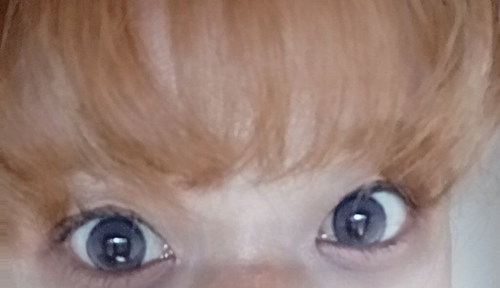 eye closet iDOL Series CANNA ROSE 1day ラベンダーグレー/EYE CLOSET/ワンデー（１DAY）カラコンを使ったクチコミ（3枚目）