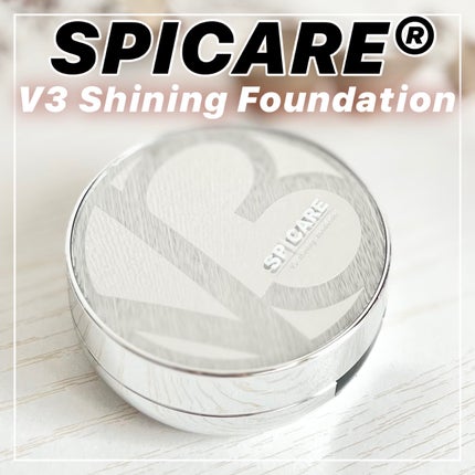 V3シャイニングファンデーション/SPICARE/クッションファンデーションを使ったクチコミ(1枚目)