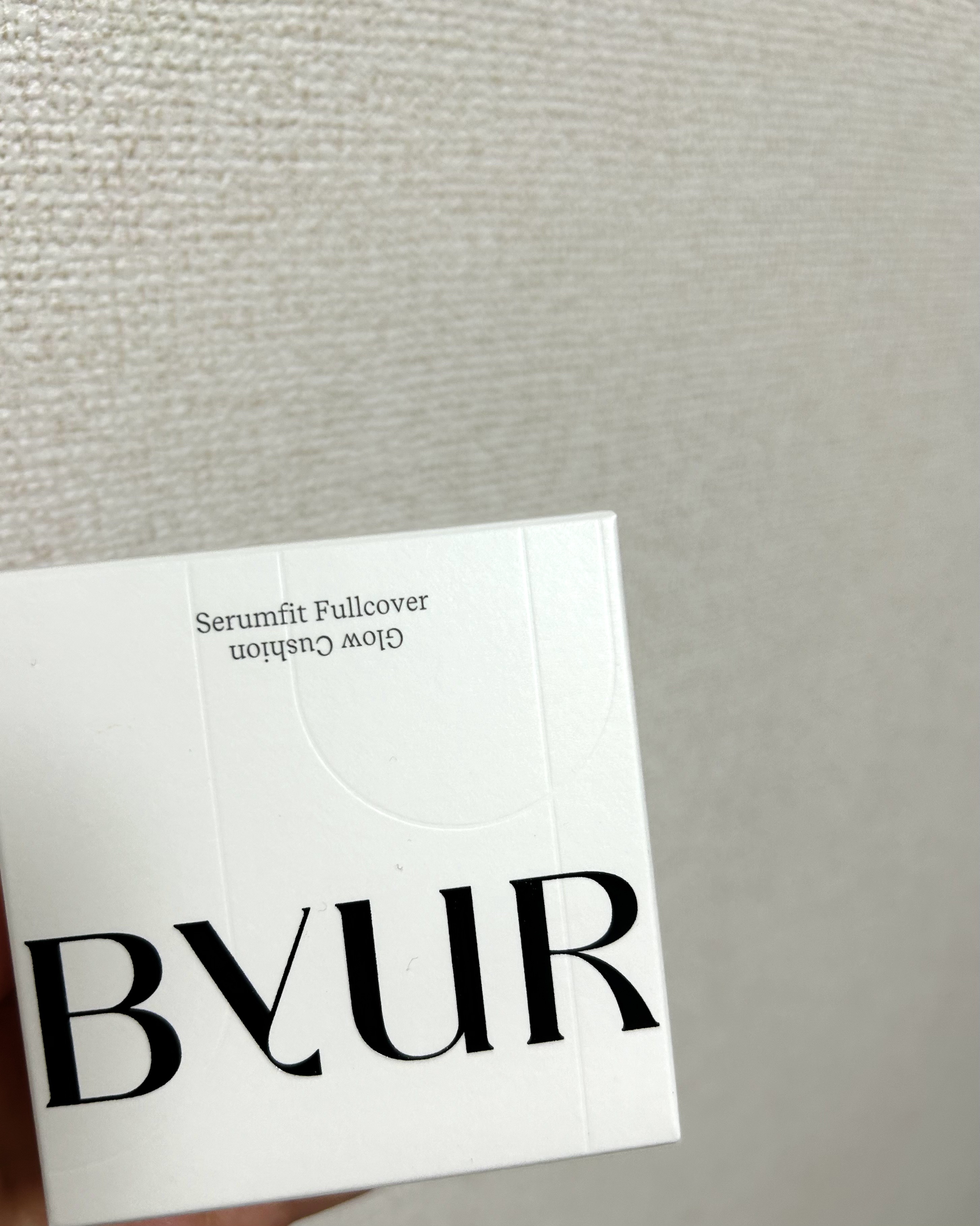 セラムフィット フルカバー グロークッション V1/ByUR/クッションファンデーションを使ったクチコミ（1枚目）