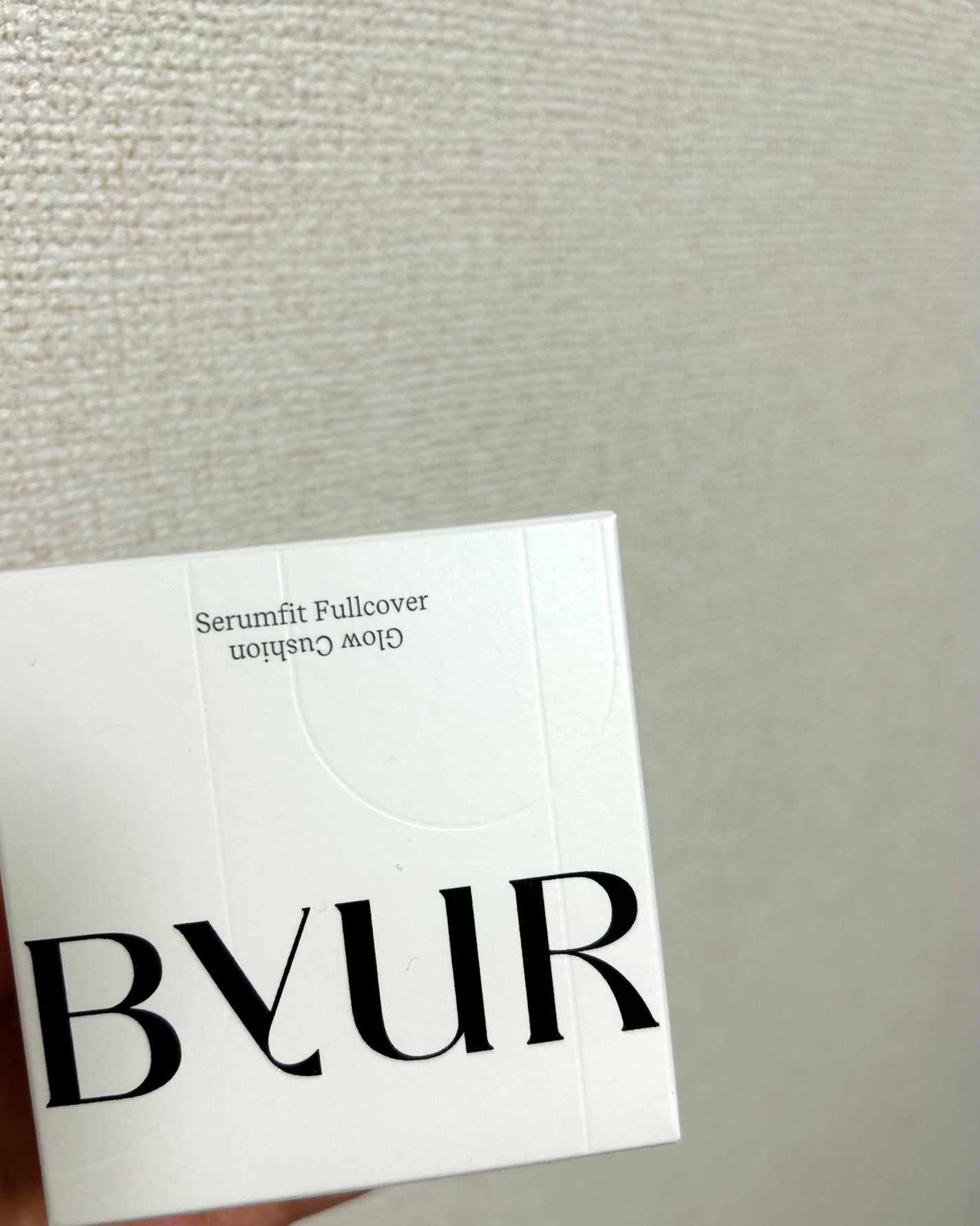 セラムフィット フルカバー グロークッション V1/ByUR/クッションファンデーションを使ったクチコミ(1枚目)