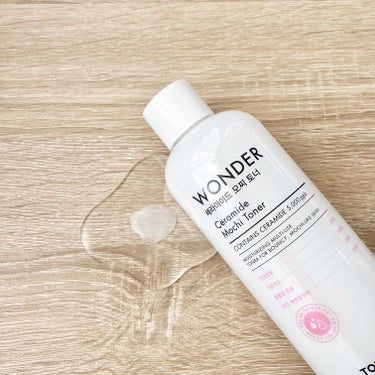 Wonder Ceramide Mochi Toner（トニーモリーワンダーCモチトナー）/TONYMOLY/化粧水を使ったクチコミ（2枚目）