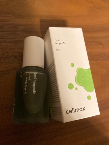 celimax　Noni Ampule

おすすめポイント
◯ジェルっぽいテクスチャーで伸びが良いけど、ベタつかない
◯刺激はなく、揺らいでる時でも使いやすい
◯スポイトタイプなので衛生的で使いやすい
