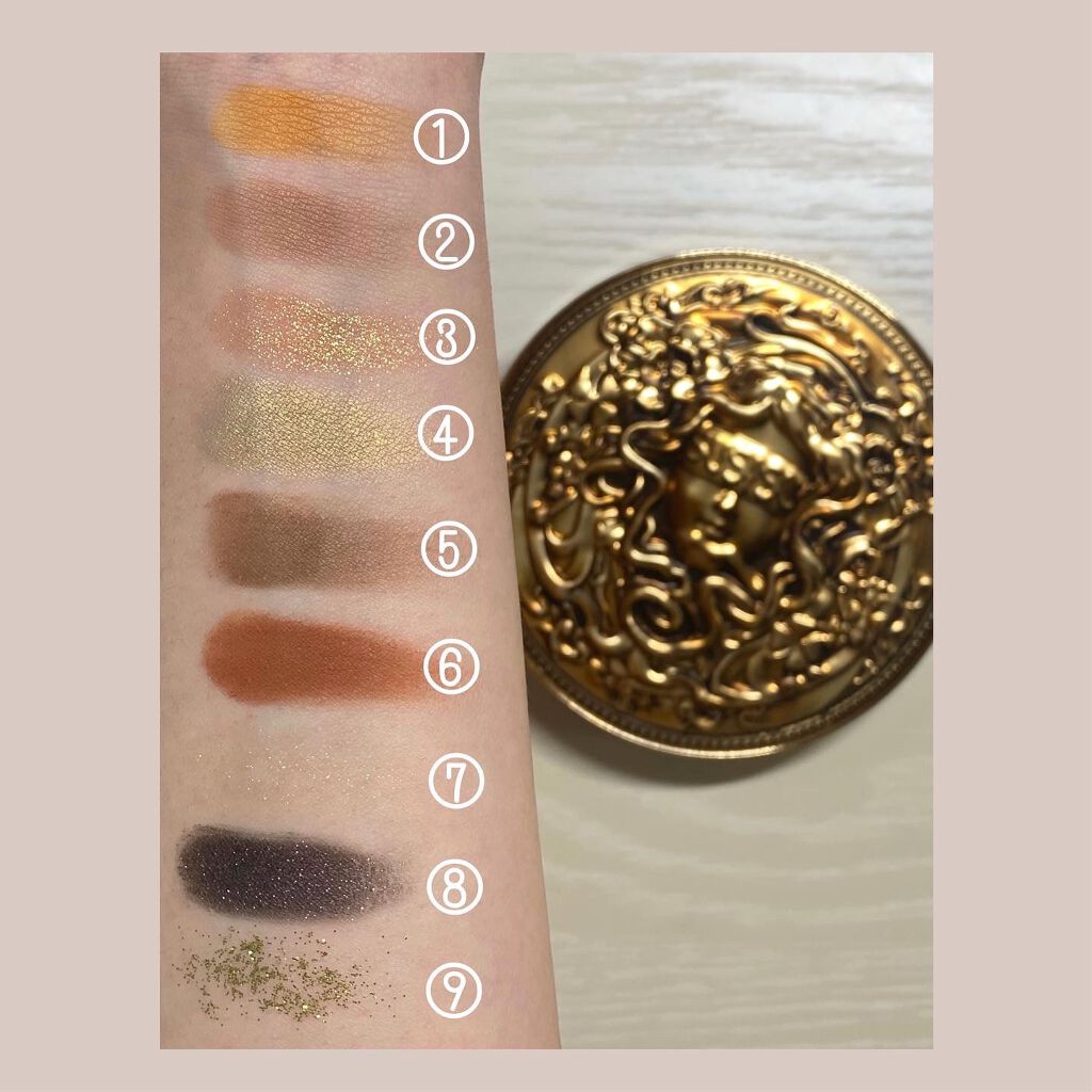 GODDESS 9 EYESHADOW/SUSISU/アイシャドウパレットを使ったクチコミ(5枚目)