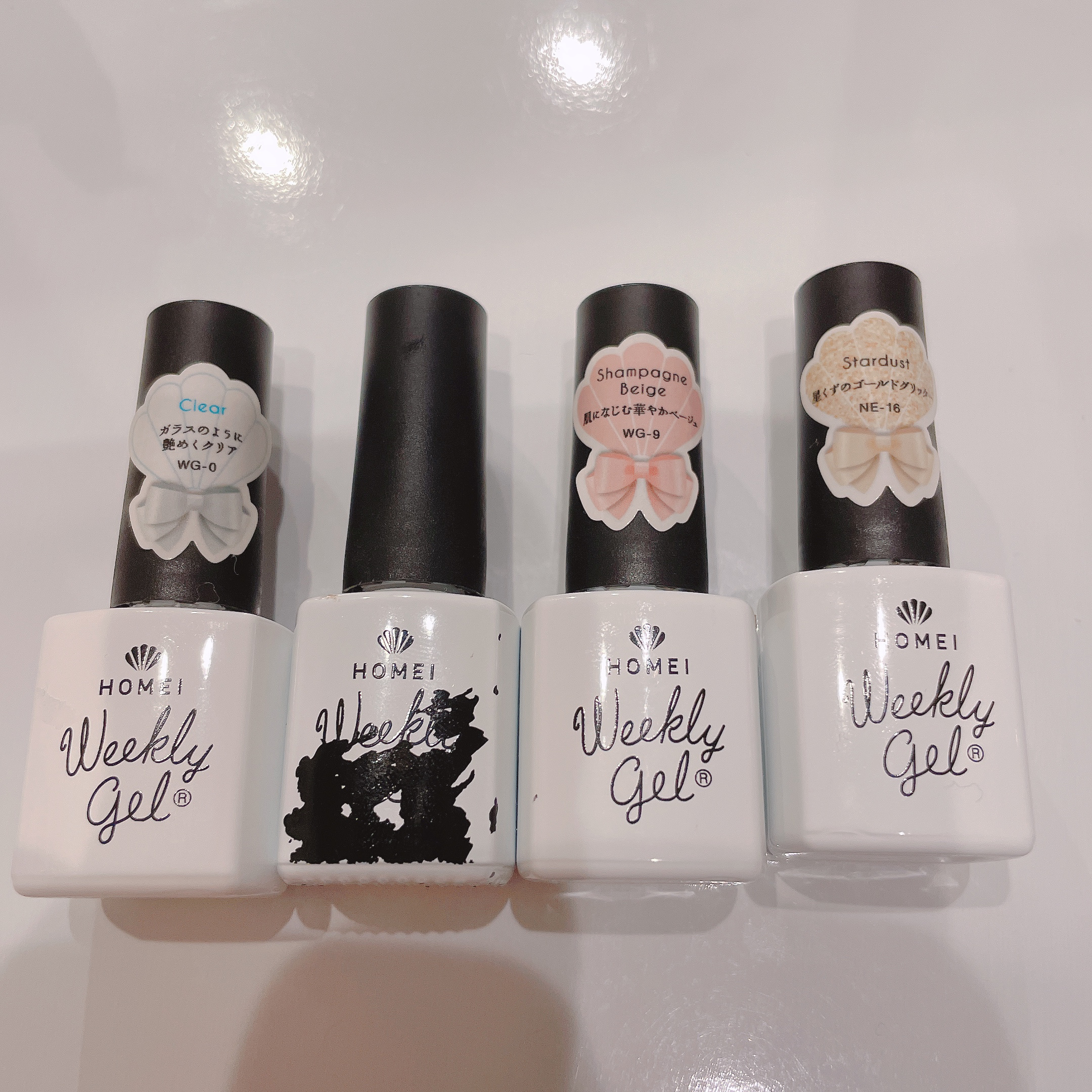 ウィークリージェル WG-10 Milk Tea Brown/HOMEI/ジェルネイルを使ったクチコミ（2枚目）