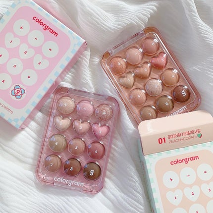 目元チュートリアルアイパレット/Colorgram/アイシャドウパレットを使ったクチコミ(8枚目)