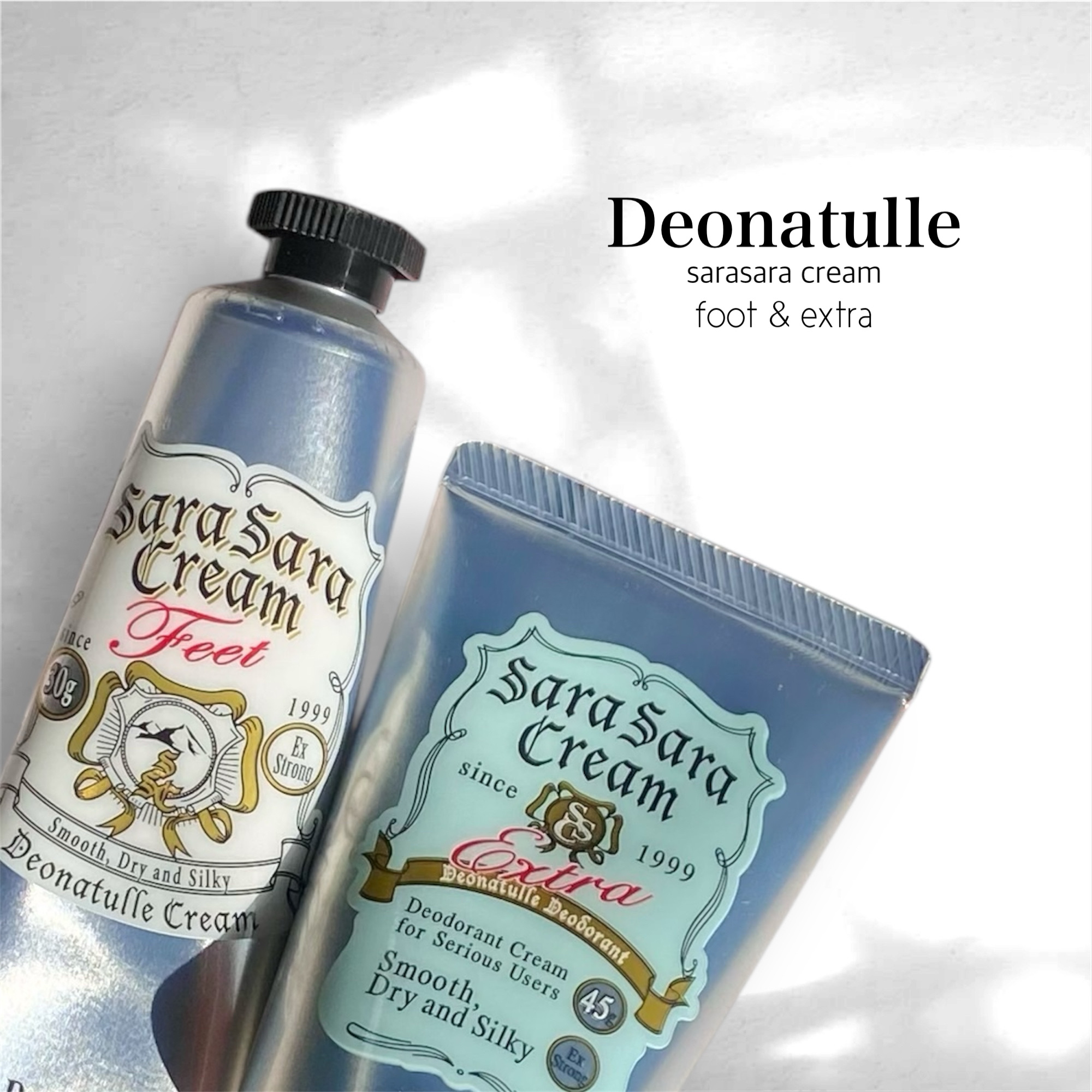 薬用足指さらさらクリーム/デオナチュレ/デオドラント・制汗剤を使ったクチコミ（2枚目）