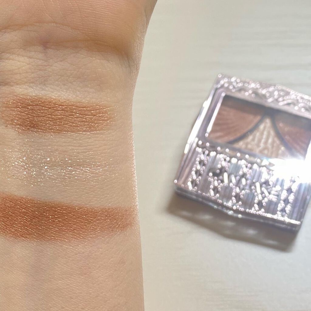 ジューシーピュアアイズ/キャンメイク/アイシャドウパレットを使ったクチコミ（3枚目）