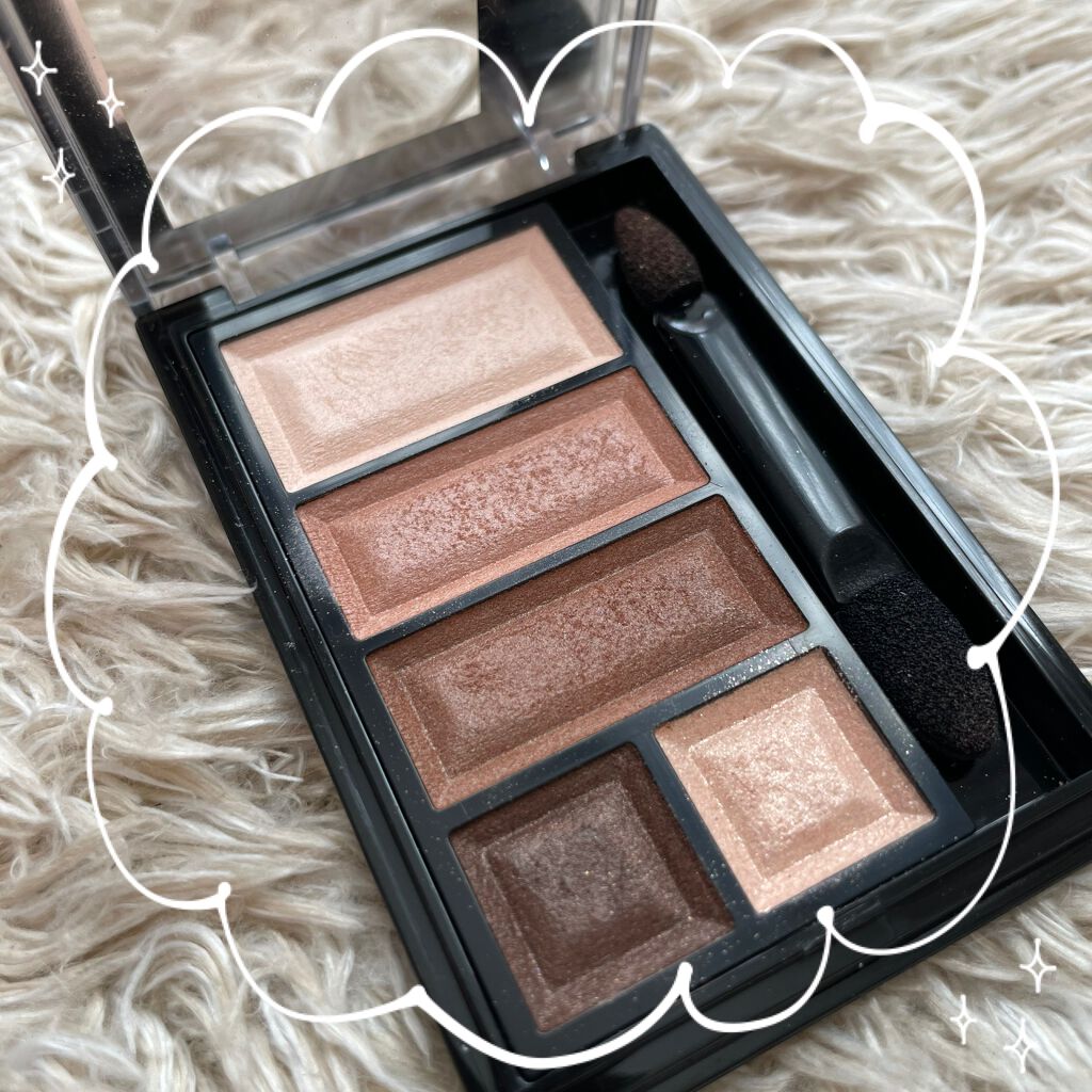 ショコラスウィート アイズ ソフトマット 002 マンゴーショコラ/リンメル ロンドン/アイシャドウパレットを使ったクチコミ（3枚目）