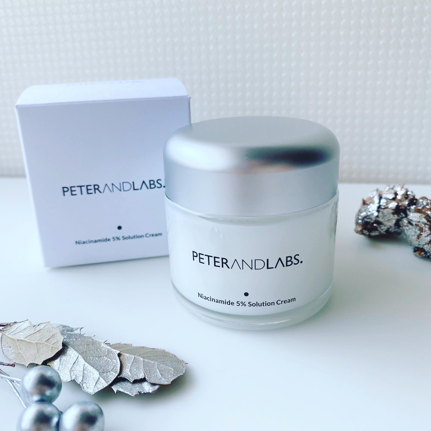 ナイアシンアミド5% ソリューション モイスチャークリーム/PETERANDLABS/フェイスクリームを使ったクチコミ（1枚目）