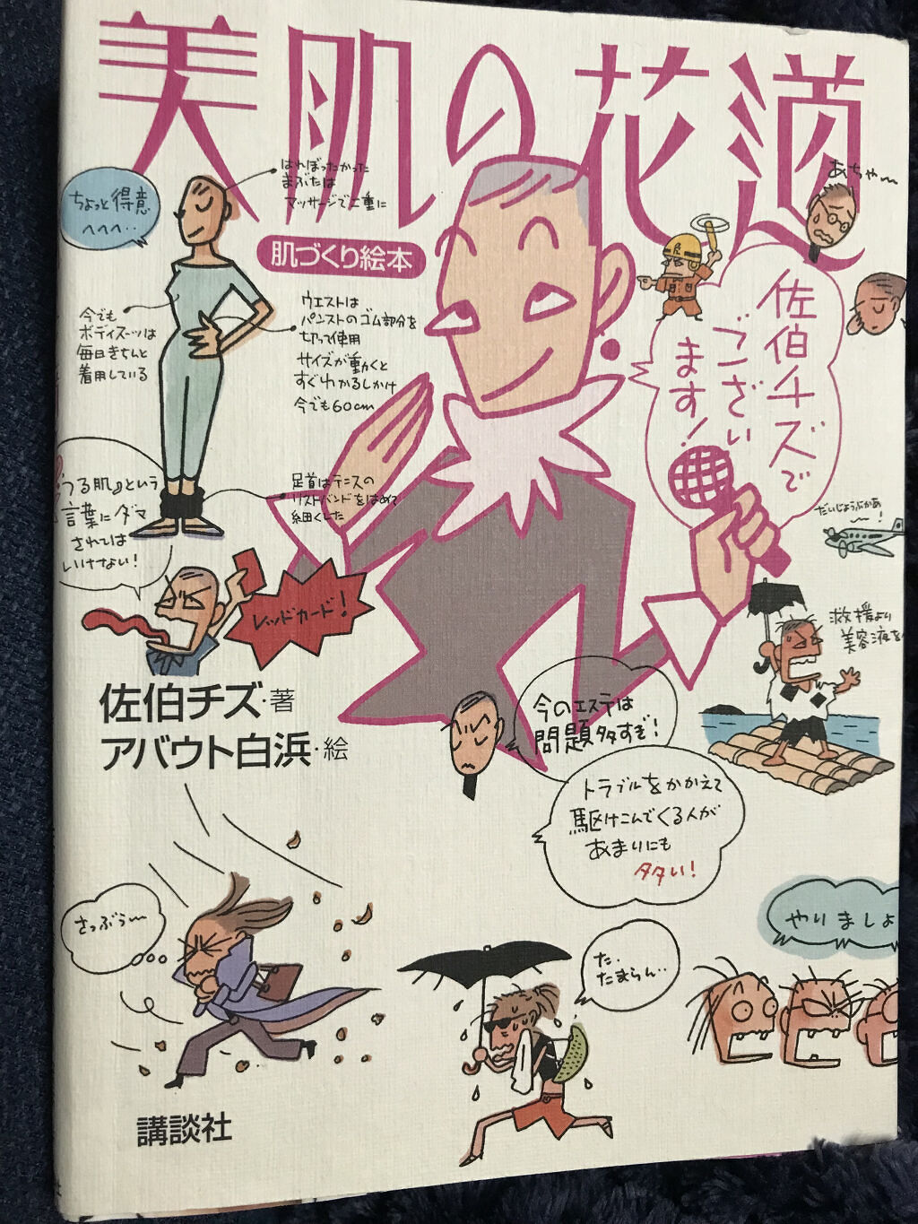 講談社 肌づくり絵本　美肌の花道　佐伯チズでございます！