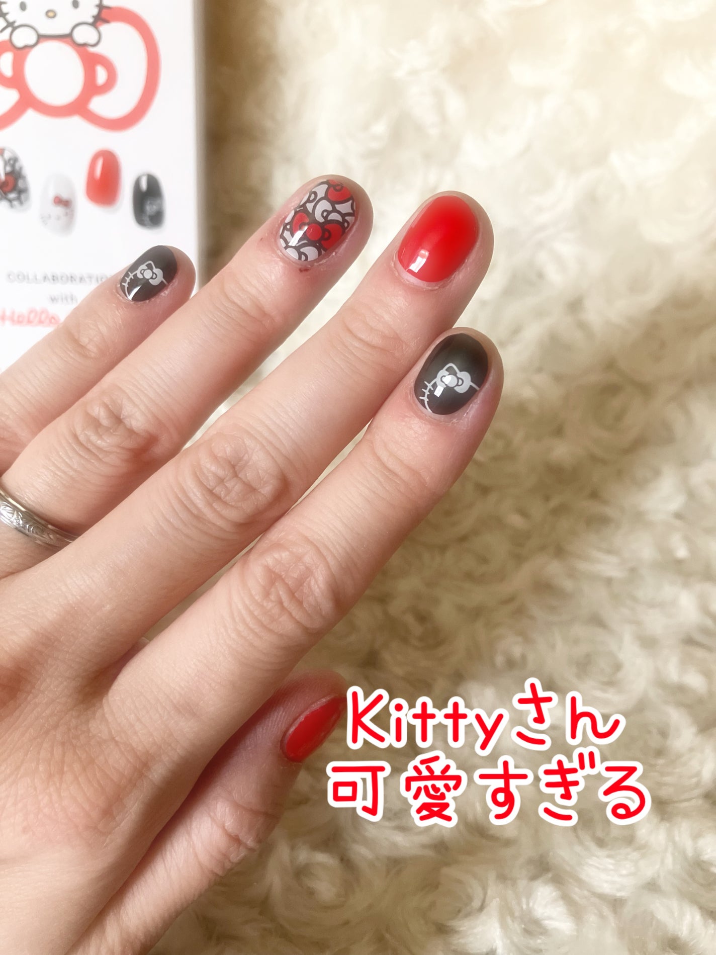 GLAZE グレーズ 半硬化タイプジェルネイルシール/DASHINGDIVA MAGICPRESS/ネイルシールを使ったクチコミ(4枚目)