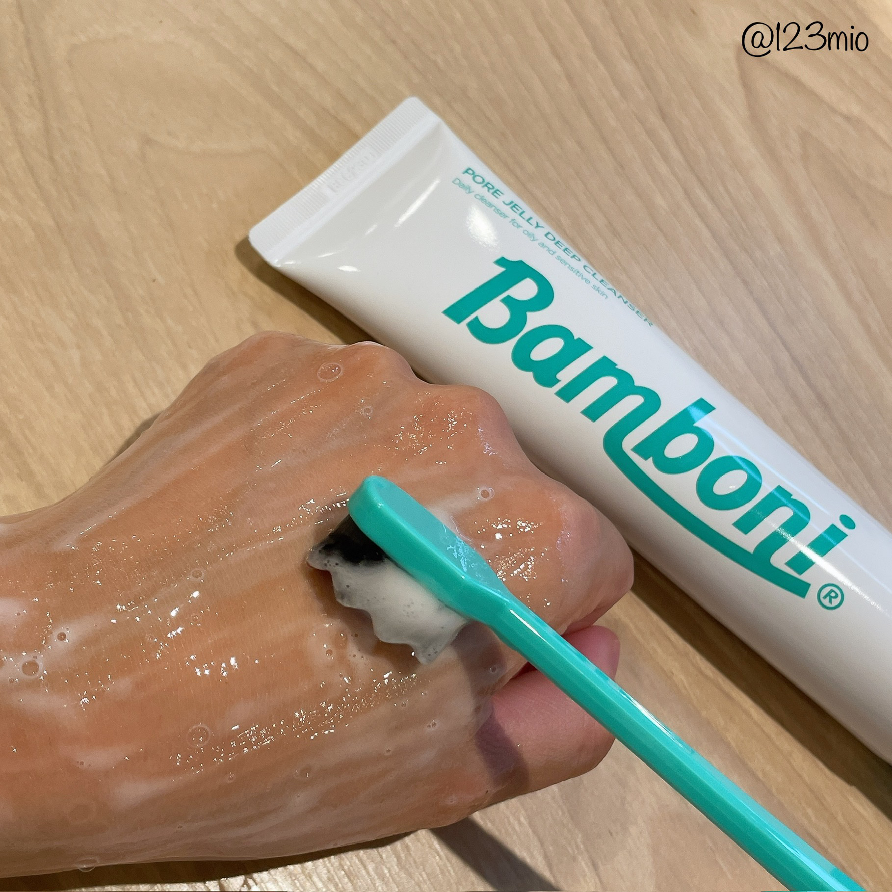 ポア ジェリー クレンザー/Bamboni/その他洗顔料を使ったクチコミ（3枚目）