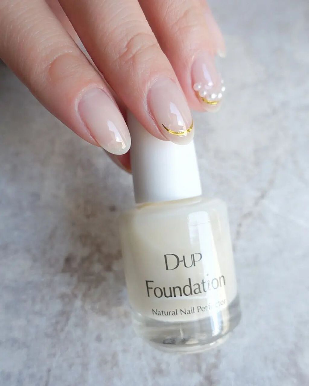 ディーアップファンデーション/D-UP/ネイルベースコートを使ったクチコミ（3枚目）