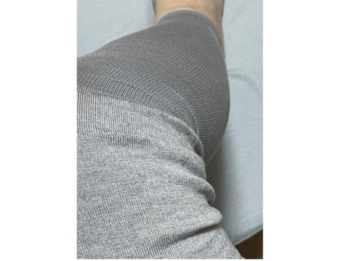 メディキュット ウィークエンド シルクインレギンス/メディキュット/着圧ソックス・レギンスを使ったクチコミ(4枚目)