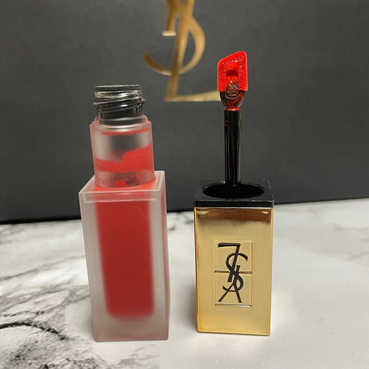 タトワージュ クチュール/YVES SAINT LAURENT BEAUTE/口紅を使ったクチコミ(2枚目)