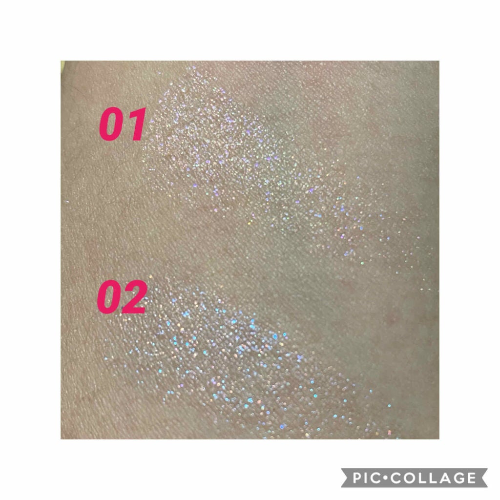 グリッタースプリンクルアイズ/MIRAGEM/グリッターを使ったクチコミ(3枚目)