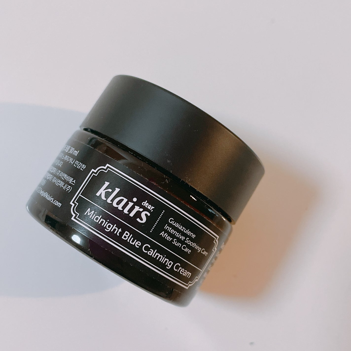 ミッドナイトブルーカーミングクリーム/Klairs/フェイスクリームを使ったクチコミ(1枚目)