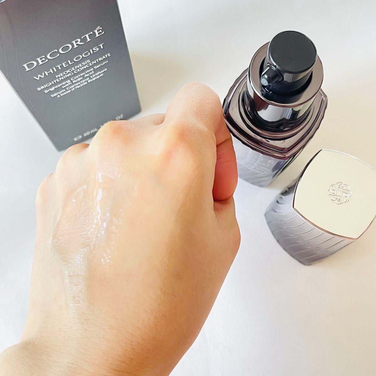 ホワイトロジスト ネオジェネシス ブライトニング コンセントレイト/DECORTÉ/美容液を使ったクチコミ(5枚目)